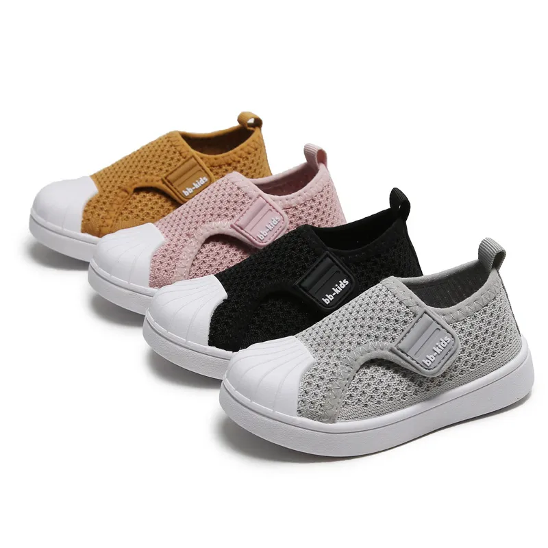 Girls Boys Casual Shoes – Spring Infant Toddler Non-Slip Soft Bottom Sneakers