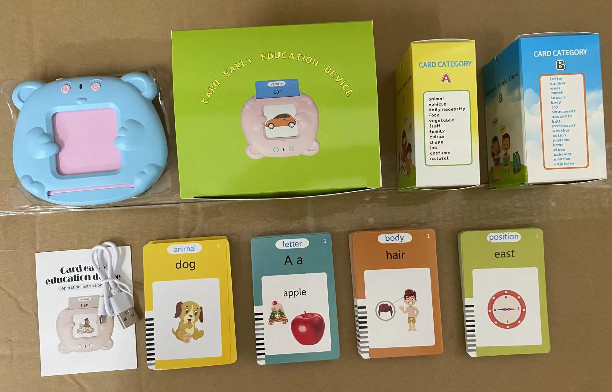 Card Early Education Children’s Enlightenment English Learning Machine - Image 10