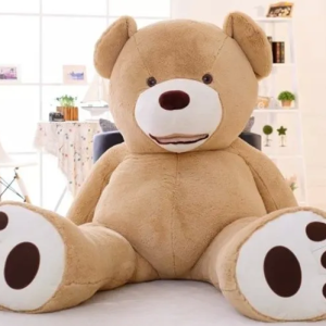 Giant Teddy Bear Plush Toy – Huge Soft Toy Leather Shell