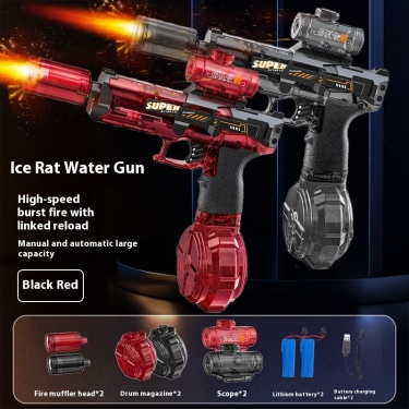 LED Lights Electric Water Gun – Automatic Powerful Summer Spray Toy - Image 10