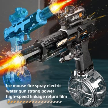 LED Lights Electric Water Gun – Automatic Powerful Summer Spray Toy - Image 23