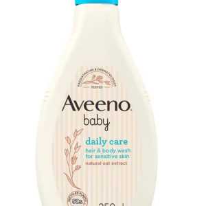 Aveeno Daily Care Baby Hair and Body Wash for Sensitive Skin – 250ml