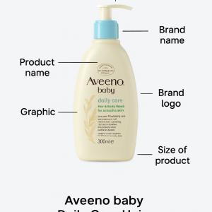 Aveeno Baby Daily Care Hair and Body Wash – 300ml