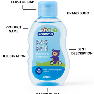 Kodomo Baby Bath Gentle 100ml
