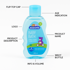 Kodomo Baby Bath Gentle 200ml
