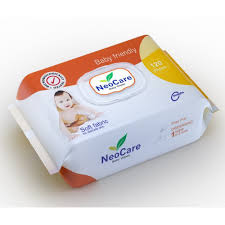 Neocare Soft Fabric Baby Friendly Baby Wipes (120pcs)