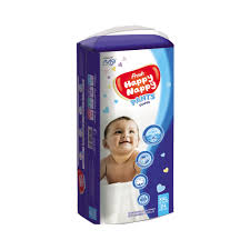 Fresh Happy Nappy Pant System Baby Diaper (L Size) (9-14Kg) (34 Pcs)