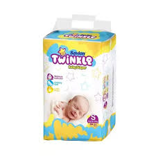 Savlon Twinkle Belt System Baby Diaper (0-8 kg) (44 Pcs)