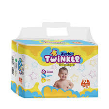 Savlon Twinkle Belt System Baby Diaper (11-25 kg) (32 Pcs)